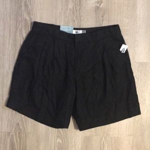 NWT Old Navy Pleated Linen-Blend Shorts